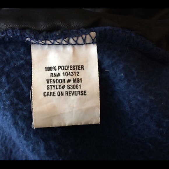 Sierra Pacific Navy Full-Zip Fleece Jacket SZ S - Picture 7 of 8